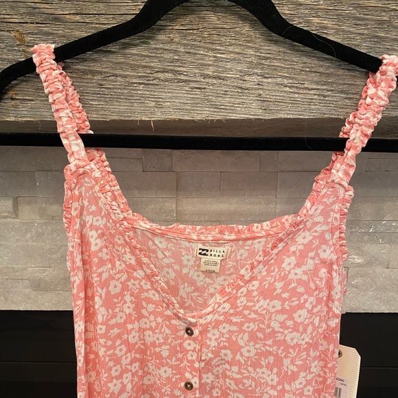 NWT Billabong floral button down midi dress - Picture 5 of 7